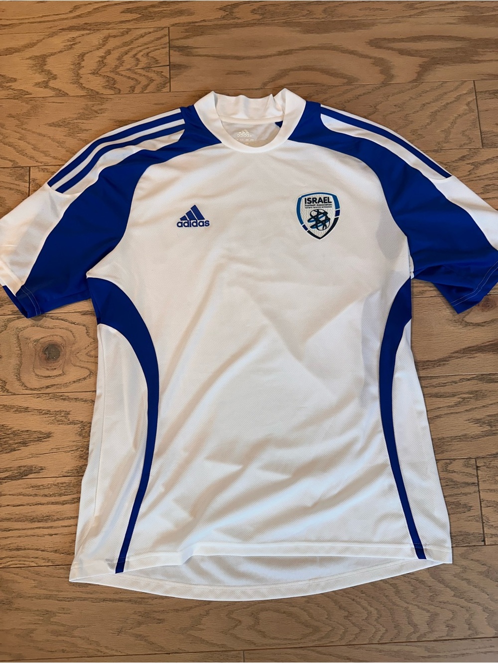 Vintage ADIDAS Israel National Soccer football team kit jersey size large